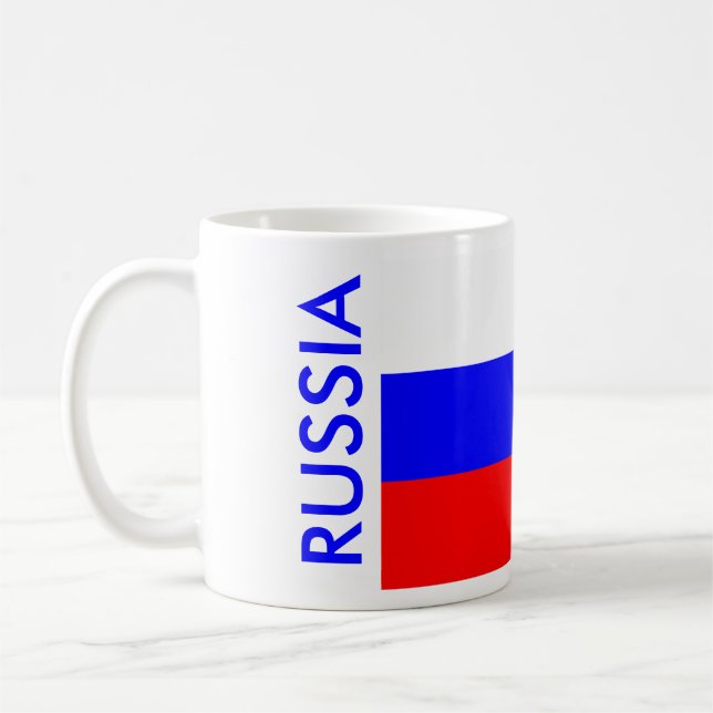 RUSSISCHE FLAGE TASSE (Links)