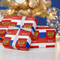 Russische Flagge, Adler & Russland Geschenke /Spor