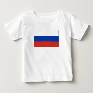 Russische Flagge Baby T-shirt