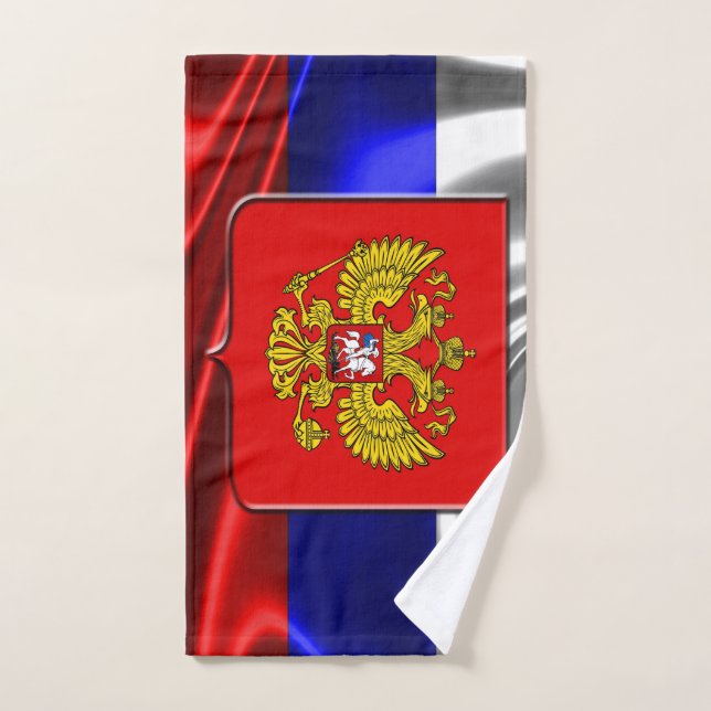 Russische Flagge Handtuch (Handtuch)