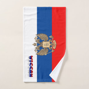 Russische Flagge Handtuch