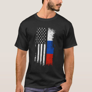 Russische Flagge Hoodie Pride Russland Hood T-Shirt