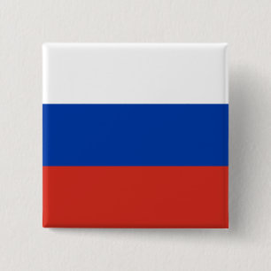 Russische Flagge (Russland) Button