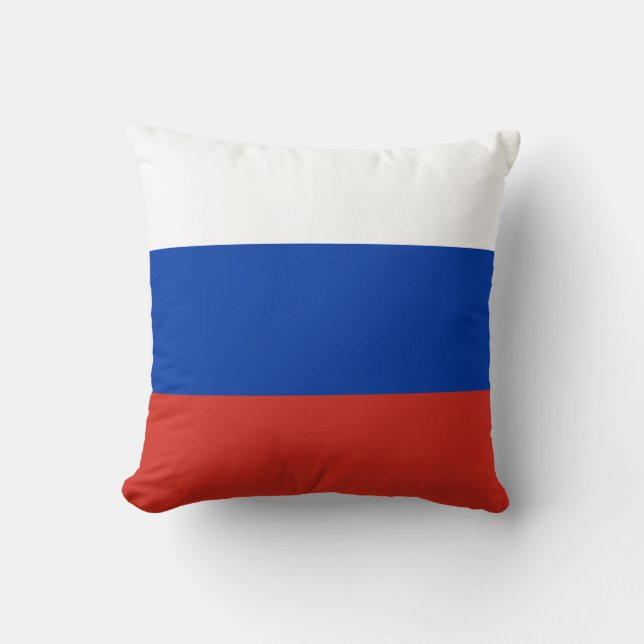 Russische Flagge (Russland) Drehkissen Kissen (Vorderseite)