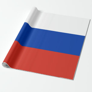 Russische Flagge (Russland) Geschenkpapier