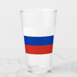 Russische Flagge (Russland) Glas