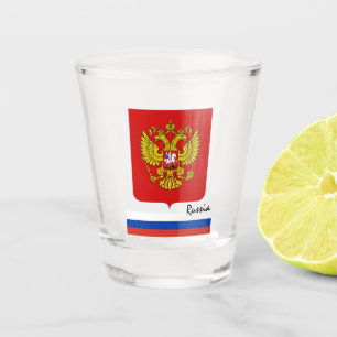 Russische Flagge / Russland - Land Patriot / Sport Schnapsglas