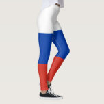Russische Flagge (Russland) Leggings<br><div class="desc">Dieses Design zeichnet sich durch die Nationalflagge Russlands (auch als Russische Föderation bekannt) aus, eines transkontinentalen Landes zwischen Osteuropa und Nordasien. Russland ist das größte Land der Welt und das bevölkerungsreichste Land Europas. Russland besteht aus mehr als einem Achtel der bewohnten Landfläche der Erde. Die russische Hauptstadt Moskau ist die...</div>