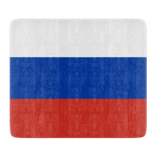 Russische Flagge (Russland) Schneidebrett