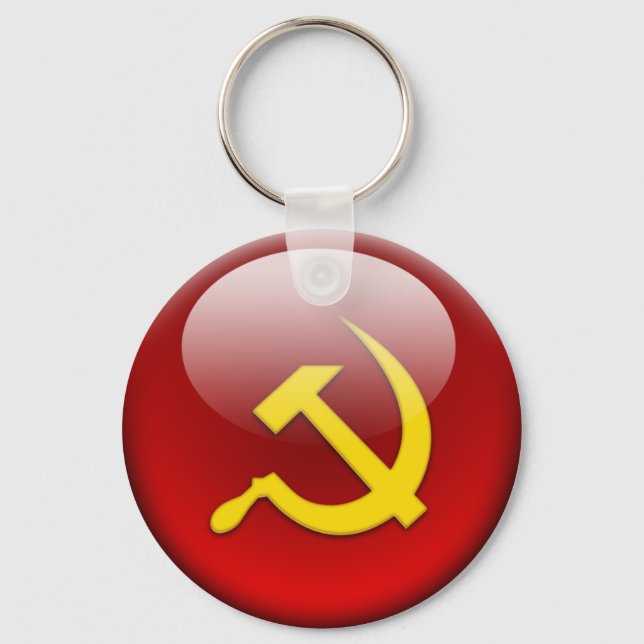Russische Flagge Schlüsselanhänger (Vorderseite)