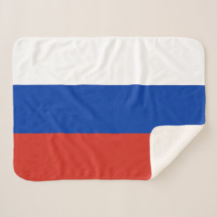 Russische Flagge Sherpadecke
