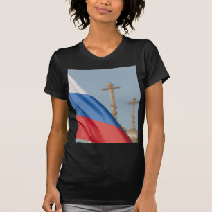 Russische Flagge T-Shirt