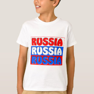 Russische Föderation FLAGGE T-Shirt