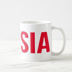 Russische Föderation Putin die Sowjetunion CCCP Kaffeetasse