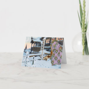 Russische Folklore Notecard Karte