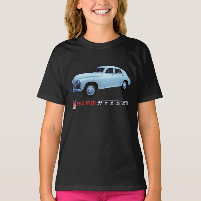 Russische GAZ M20 Sedan T-Shirt (Vorderseite)