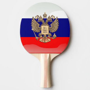 Russische glatte Flagge Tischtennis Schläger