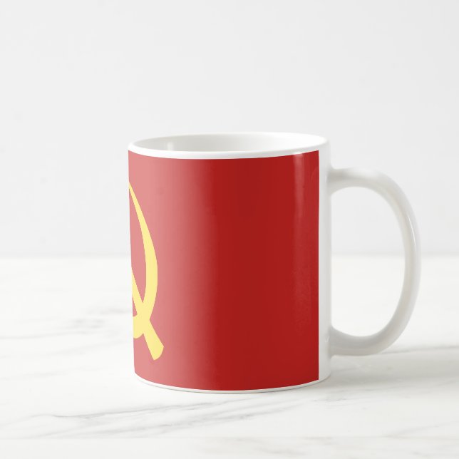 Russische Hammer-und Sichel-Klassiker-Tasse Kaffeetasse (Rechts)