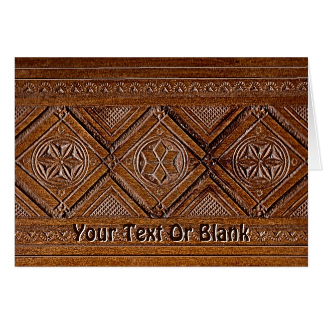 Russische Holzkiste (Vorderseite (Horizontal))