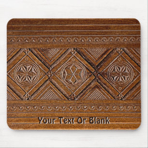 Russische Holzkiste Mousepad