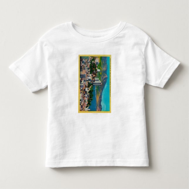 Russische Hügel-Skyline mit Kleinkind T-shirt (Vorderseite)