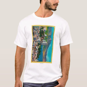 Russische Hügel-Skyline mit T-Shirt