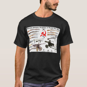 Russische Infanterie-Waffen von WW2 T-Shirt