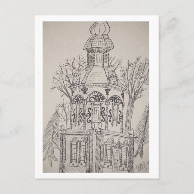 Russische Kapelle Postkarte (Vorderseite)