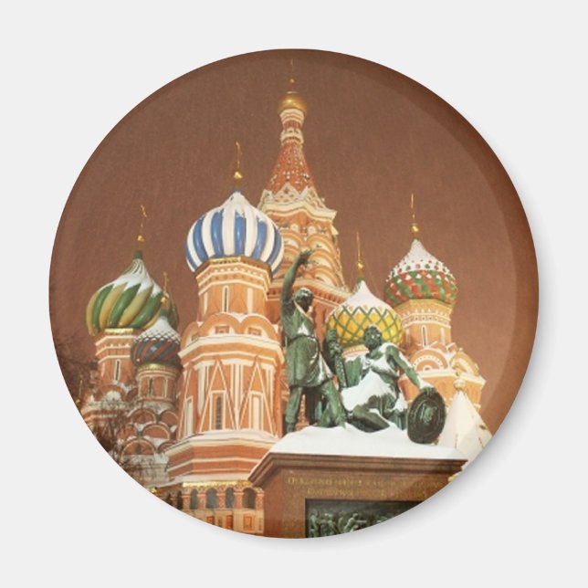 Russische Kathedrale Magnet (Vorne)