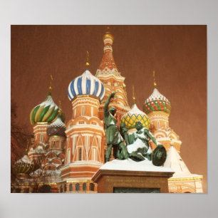 Russische Kathedrale Poster