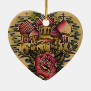 Russische Kirche Keramik Ornament