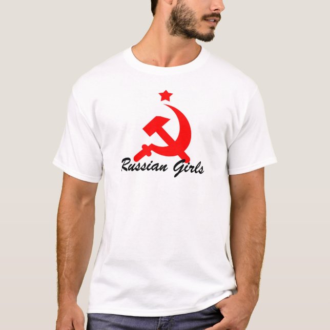 russische Mädchen T-Shirt (Vorderseite)