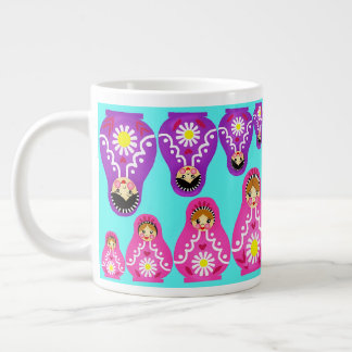 Russische Matroschkas Jumbo-Tasse