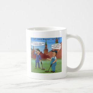 Russische Metall-Ing lustige Geschenke von Rick Lo Kaffeetasse