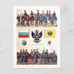 Russische Militär Postkarte