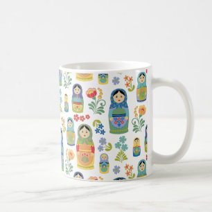 Russische Nesting Dolls Kaffeetasse