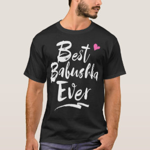 Russische Oma Best Babushka je Großmutter T-Shirt