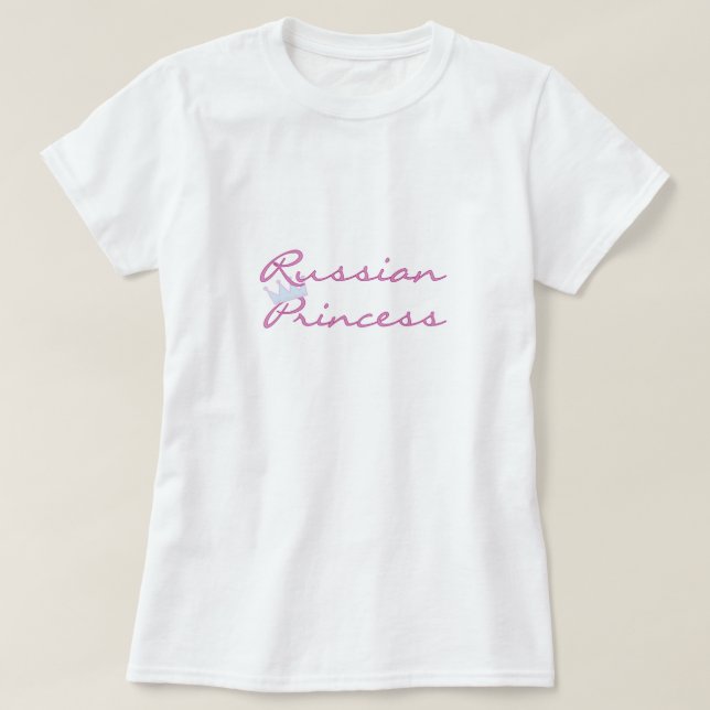 Russische Prinzessin T-Shirt (Design vorne)