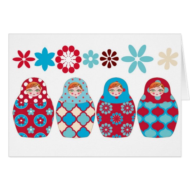 russische Puppe multico (Vorderseite (Horizontal))