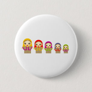 Russische Puppen Button