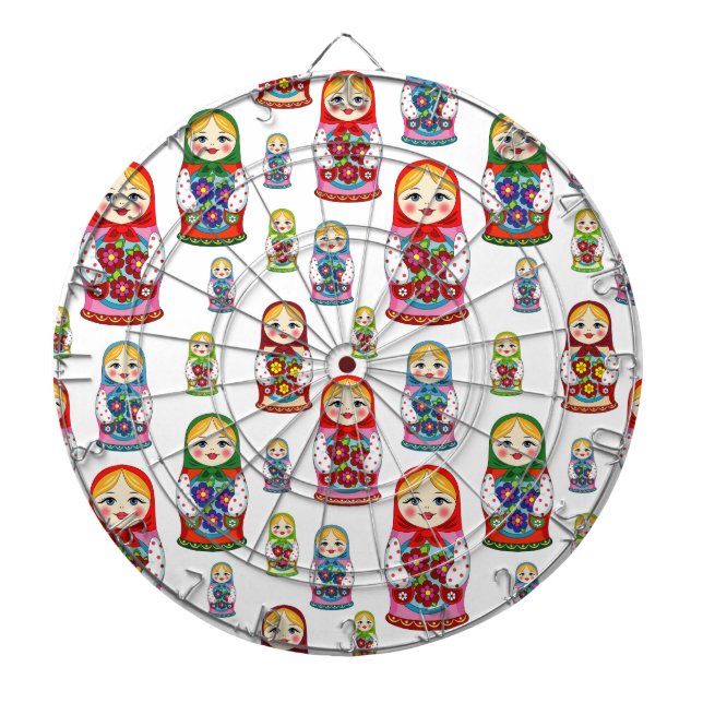 Russische Puppen Dartscheibe (vorne)