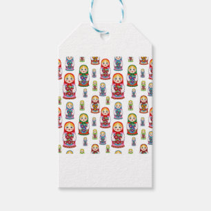 Russische Puppen Geschenkanhänger