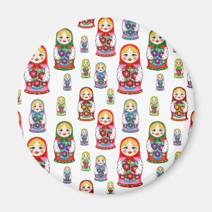 Russische Puppen Magnet