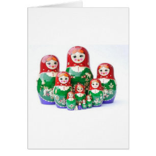 Russische Puppen Matryoshka - матрёшка