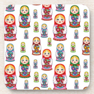 russische Puppen Untersetzer