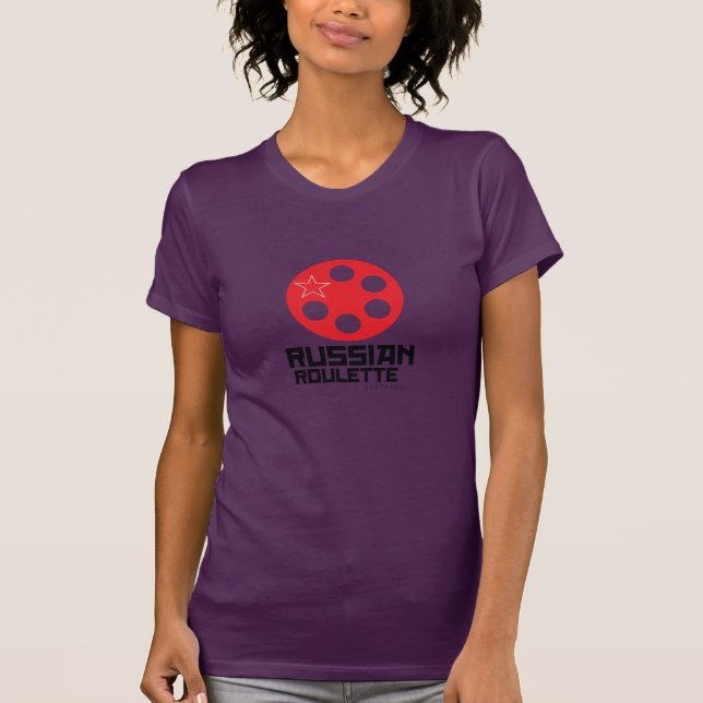 RUSSISCHE ROULETTE T-Shirt (Vorderseite)