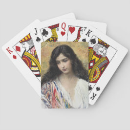 Russische Schönheit (von Konstantin Makovsky) Spielkarten