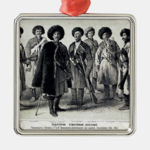 Russische Soldaten Ornament Aus Metall