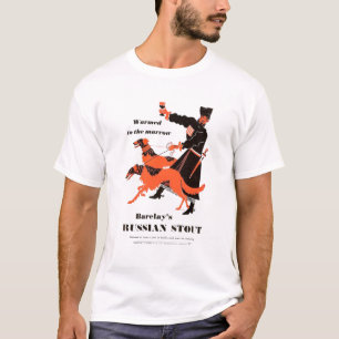 Russische Stout Anzeige Barclayss T-Shirt
