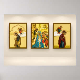 Russische Symbole Poster